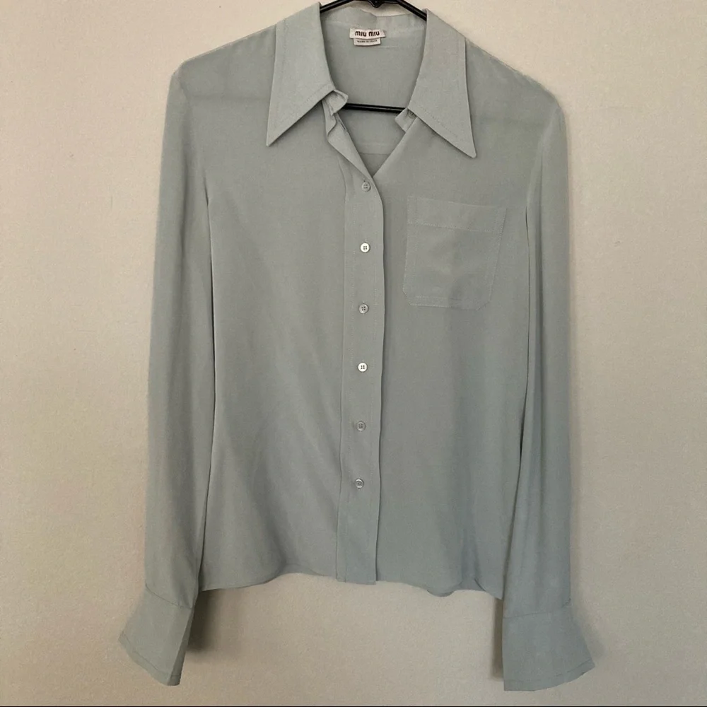 Miu Miu Silk Blouse - Picture 9 of 11